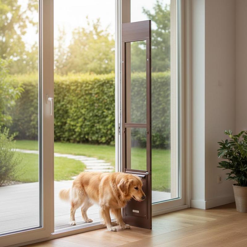 Dog Door for Sliding Glass Doo - Glass Door Hinge avaliação e preço