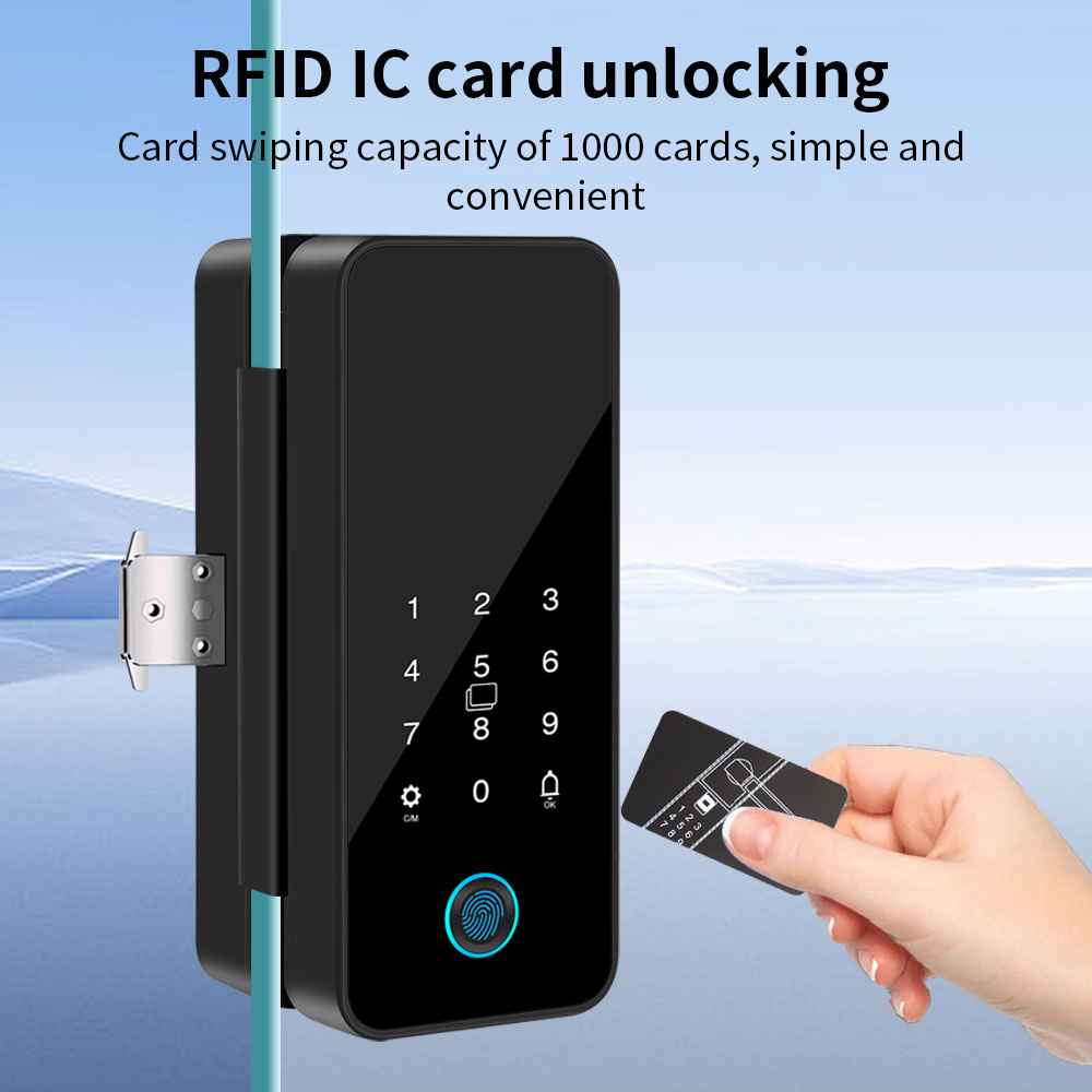 B16 Tuya APP Bluetooth Glass D - Glass Door Hinge avaliação e preço