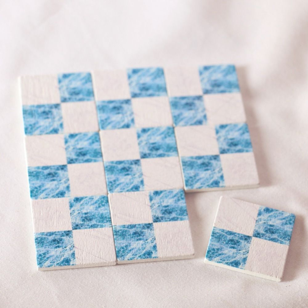 9pcs/set 1:6/1:12 Dollhouse Fu - Ceramic Tile Floor avaliação e preço