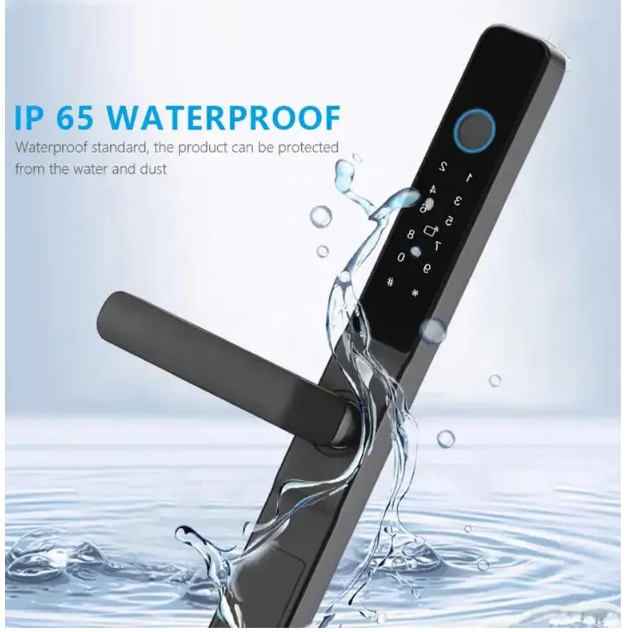 Waterproof Fingerprint Smart L - Glass Door Hinge avaliação e preço