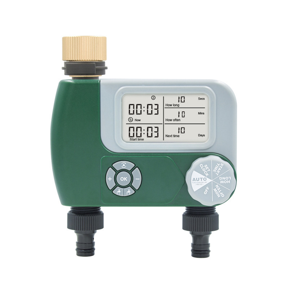 Electronic Garden Hose Water T - Timer Dual Outlet avaliação e preço