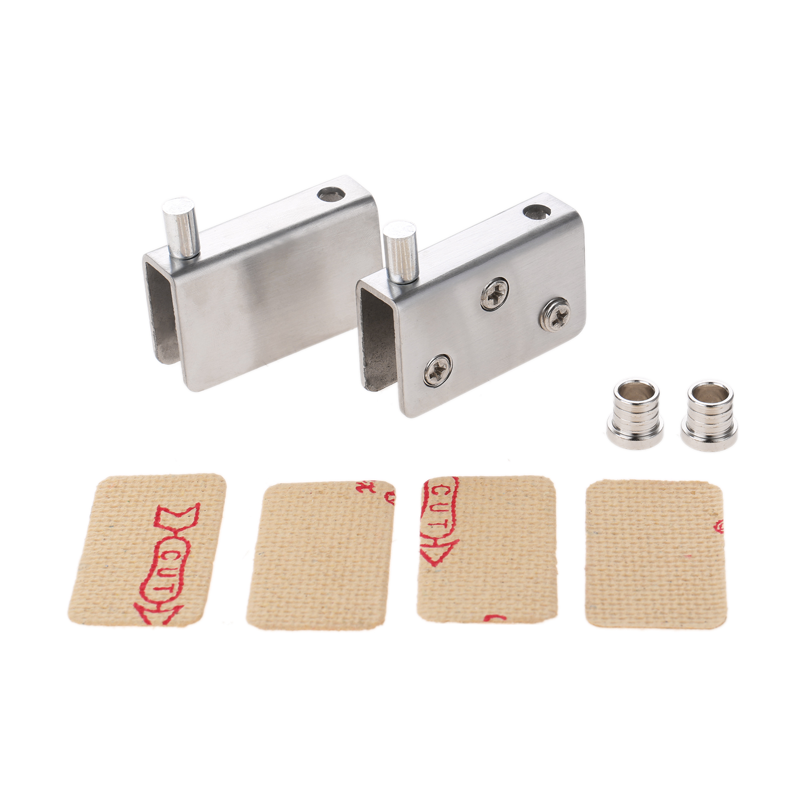 2 Pcs Glass Shelf Clamp Pivot  - Glass Door Hinge avaliação e preço