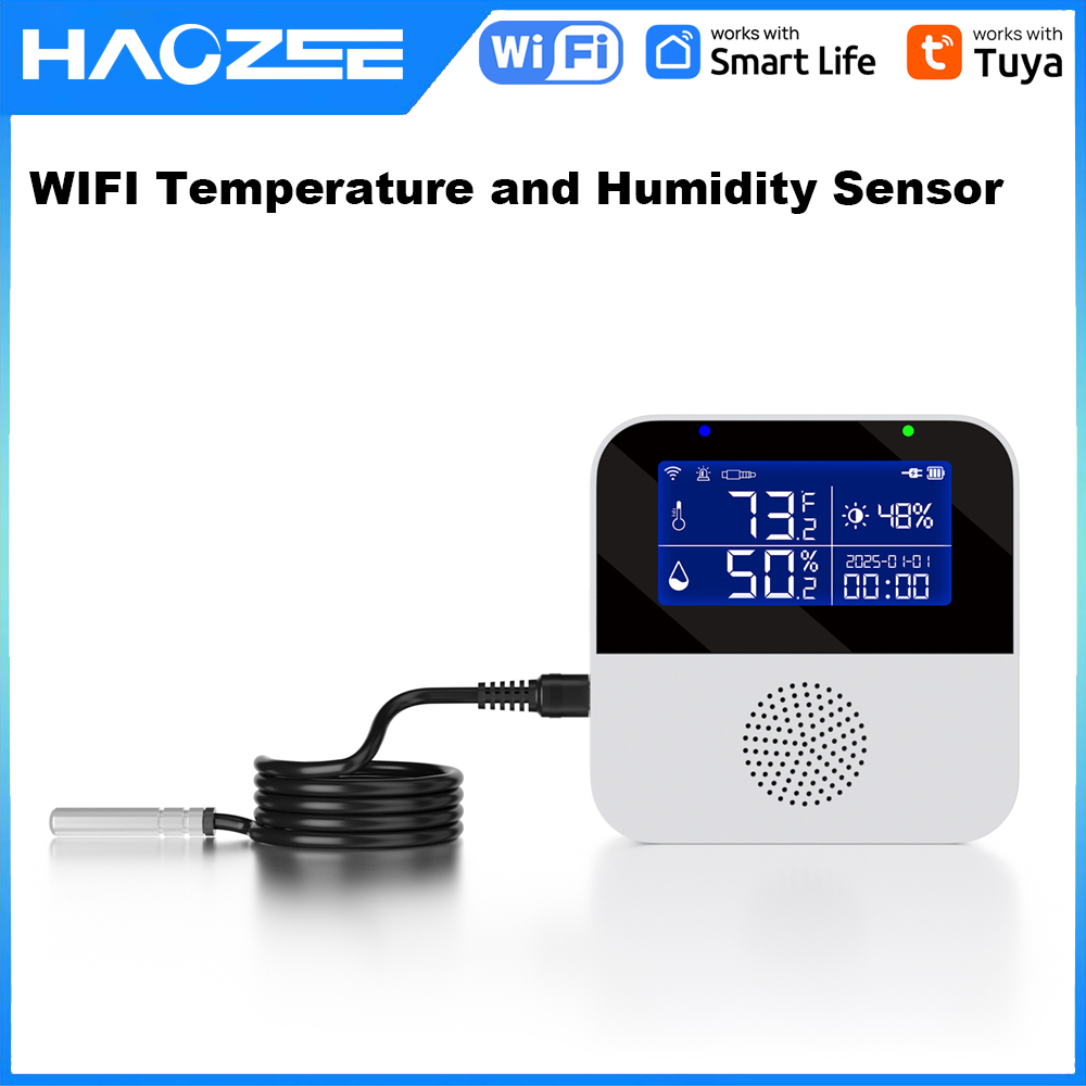 Haozee Tuya Smart WIFI Tempera - Digital Hygrometer Probe avaliação e preço