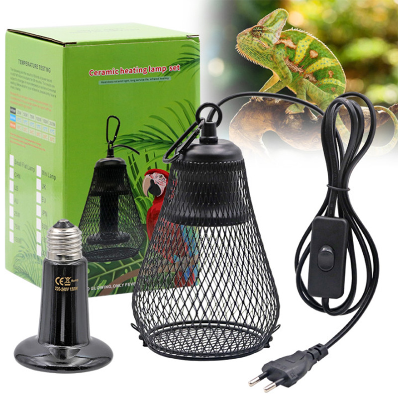 Pet Reptile Heat Lamp Shade In - Ceramic Heat Emitter avaliação e preço