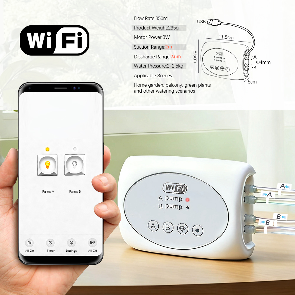 Garden Smart Dual Outlets Pump - Timer Dual Outlet avaliação e preço