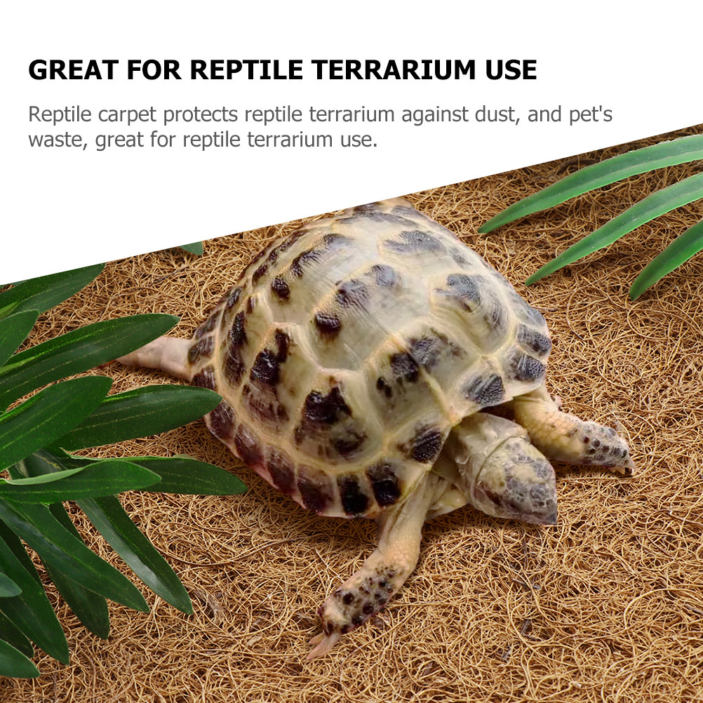 Coconut Fiber Reptile Carpet N - Substrate Coconut Fiber avaliação e preço