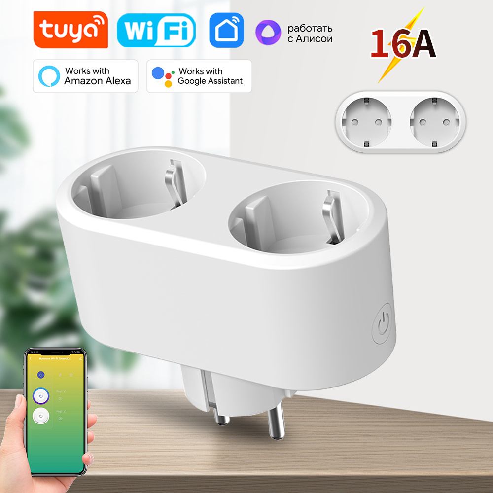 WiFi Smart Plug Dual Outlet 16 - Timer Dual Outlet avaliação e preço