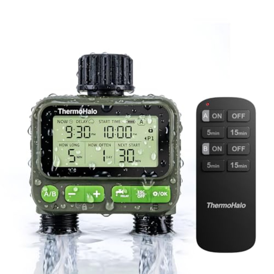 Smart Sprinkler Timer for Lawn - Timer Dual Outlet avaliação e preço