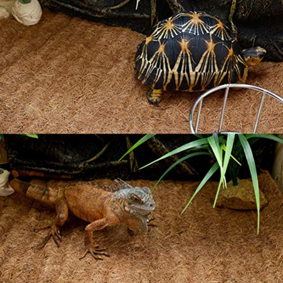 Reptile Carpet Mat 19.7x11.8in - Substrate Coconut Fiber avaliação e preço