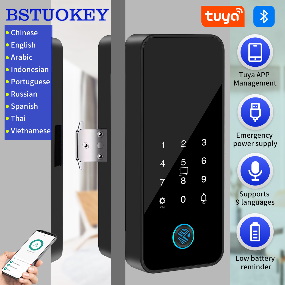 Tuya Smart Life Bluetooth Glas - Glass Door Hinge avaliação e preço