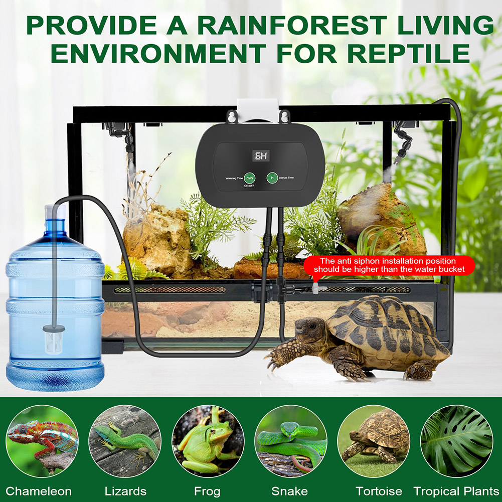 Automatic Reptile Mist Sprinkl - Misting Nozzle Reptile avaliação e preço