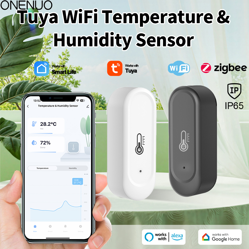 IP65 Zigbee or WiFi Temperatur - Digital Hygrometer Probe avaliação e preço