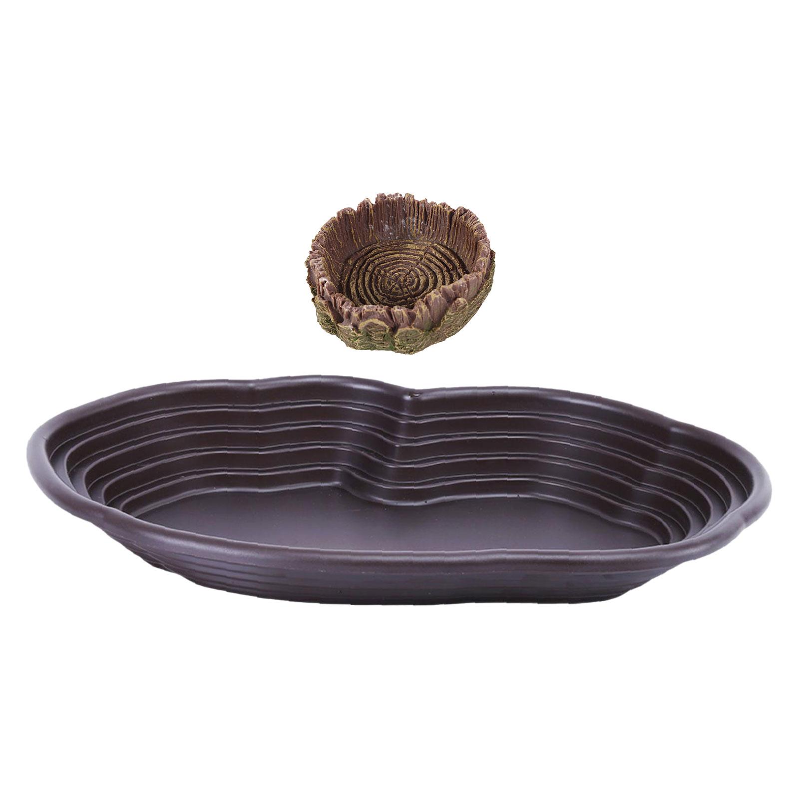 Reptile Bathing Dish Tortoise  - Water Dish Reptile avaliação e preço