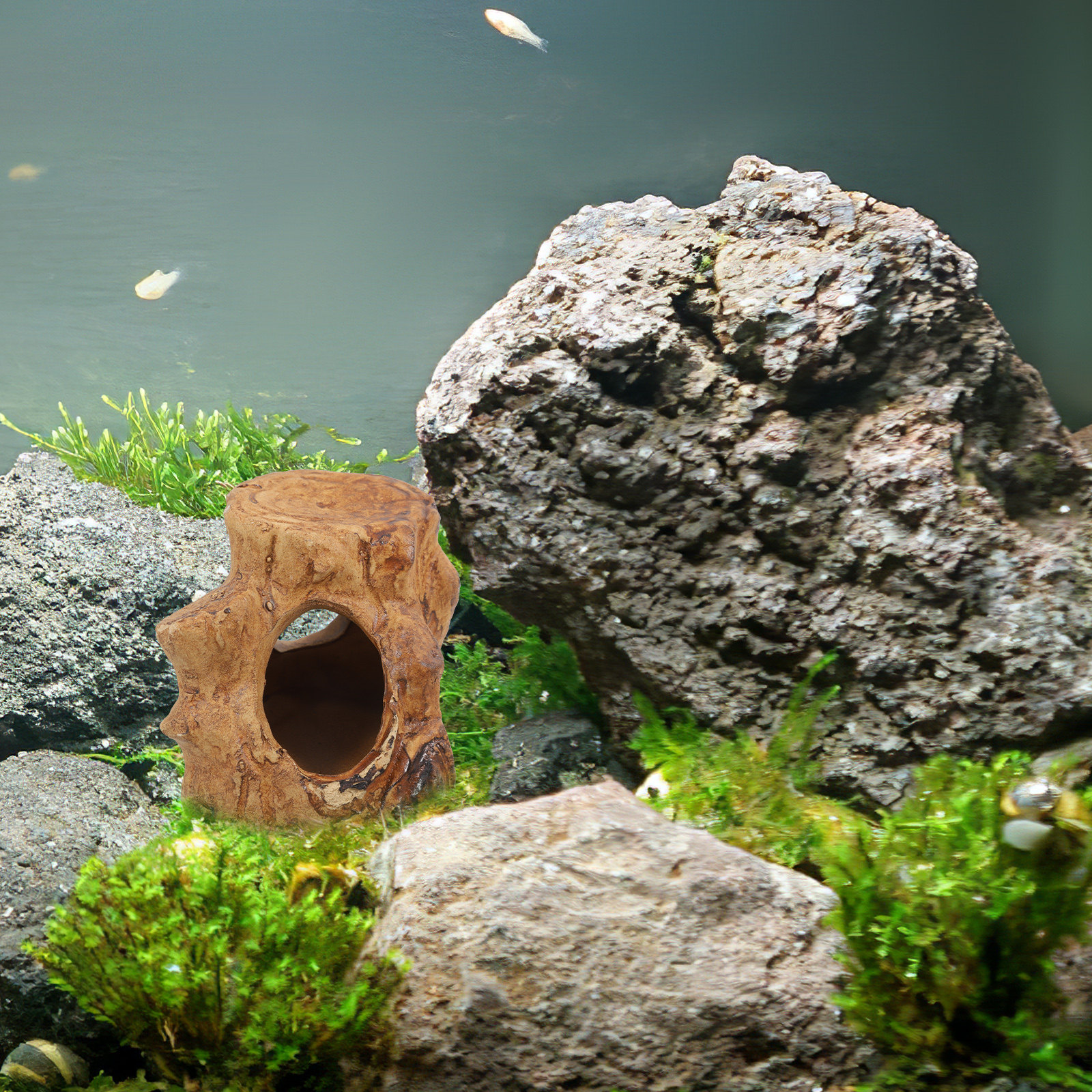 Pleco Caves for Aquarium Fish  - Hide Cave Ceramic avaliação e preço