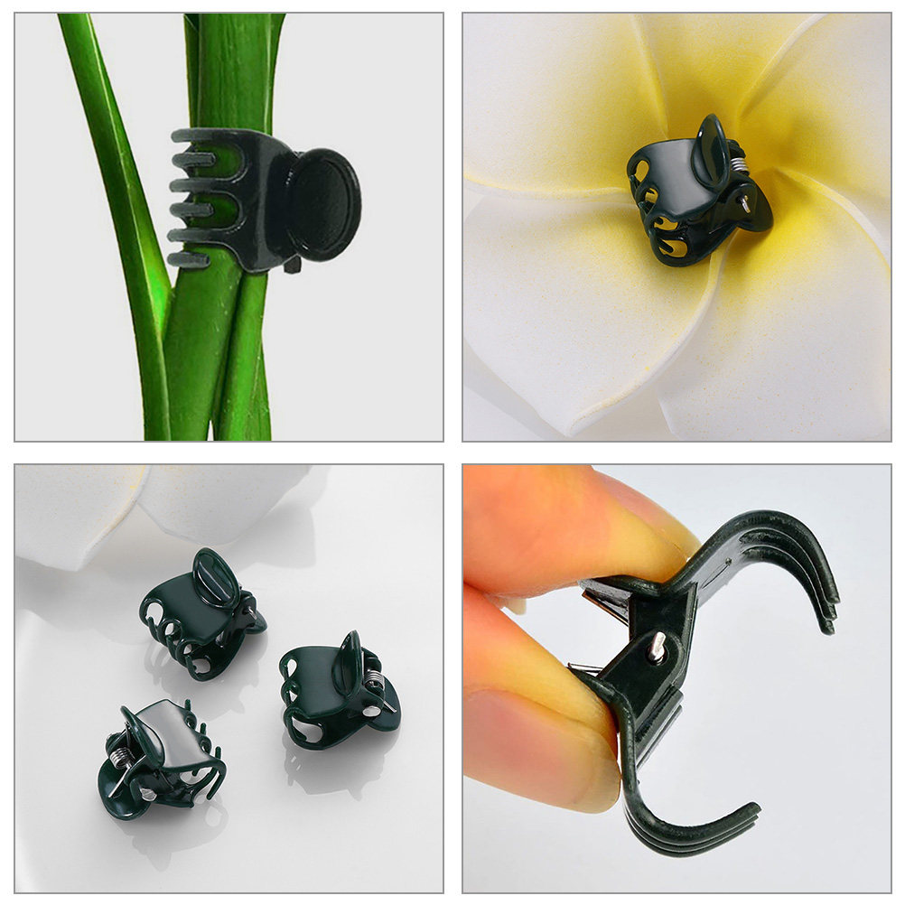 60Pcs Plant Support Clamps Pla - Vine Climbing Plastic avaliação e preço