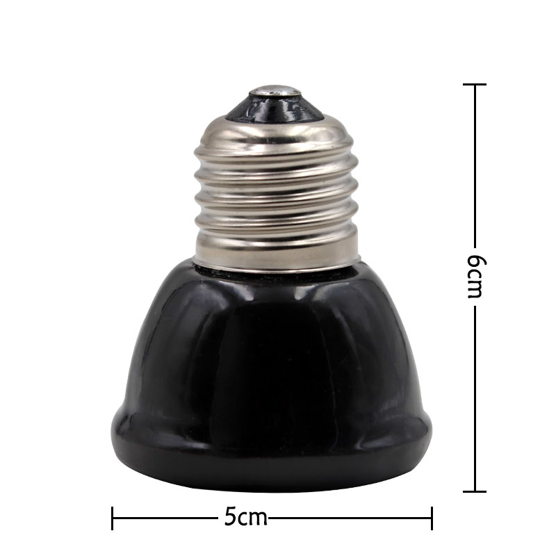 Black Mini Pet Heating lamp In - Ceramic Heat Emitter avaliação e preço