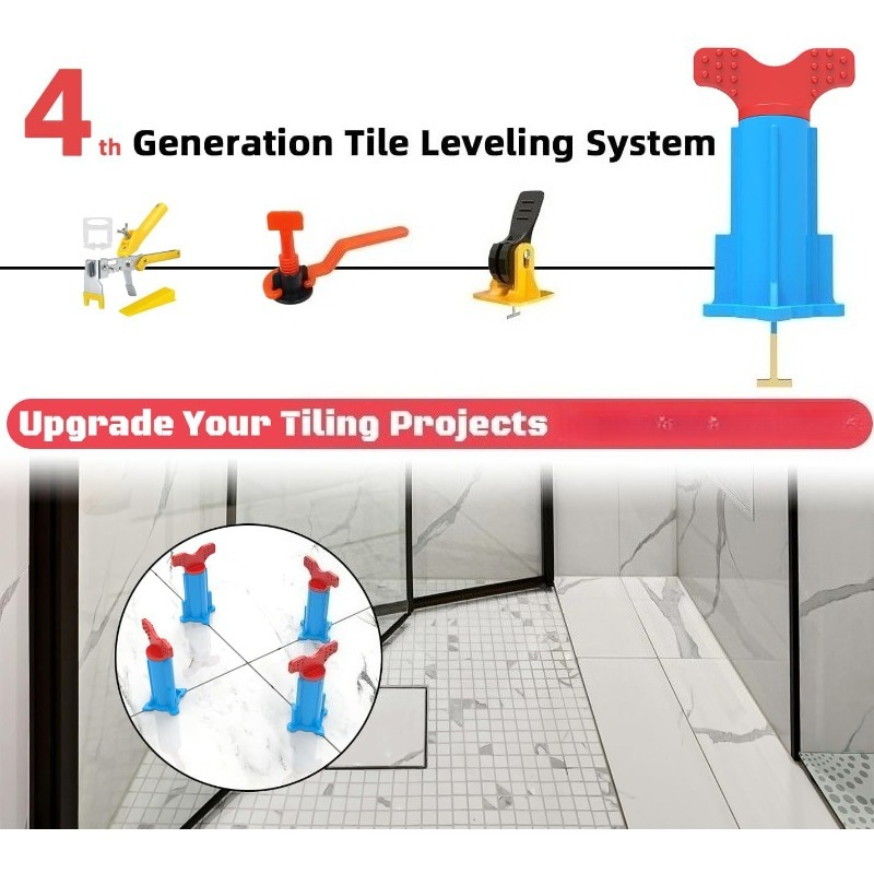 40Pcs New Design Tile Leveling - Ceramic Tile Floor avaliação e preço