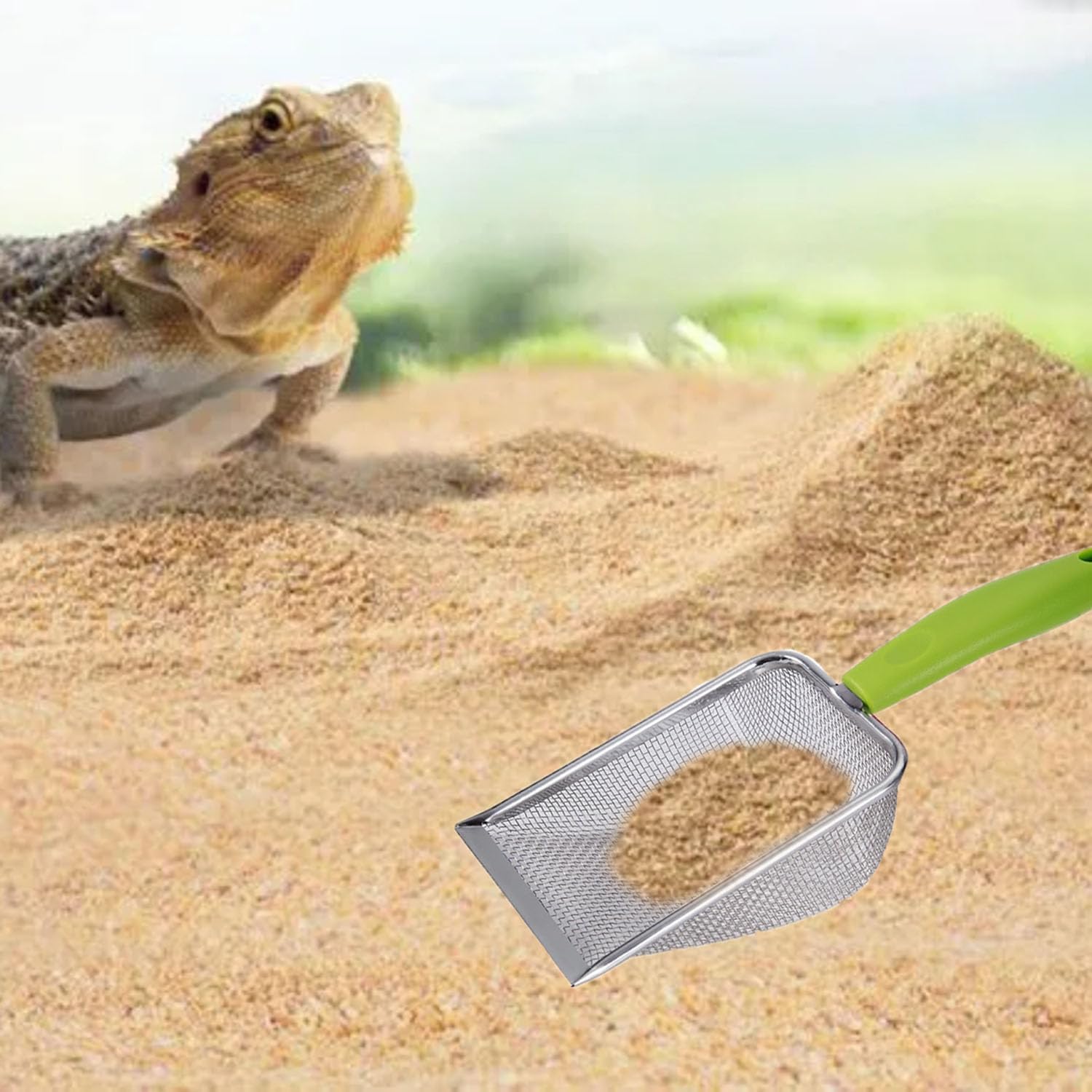 Reptile Sand Scoop Set - Fine  - Feeding Tong Stainless avaliação e preço