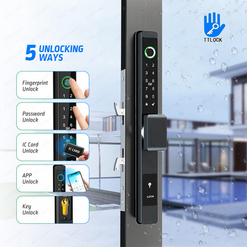 ZHDCOOKEY Biometric Digital Do - Glass Door Hinge avaliação e preço