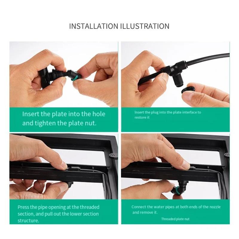 360° Nozzle System for Atomize - Misting Nozzle Reptile avaliação e preço