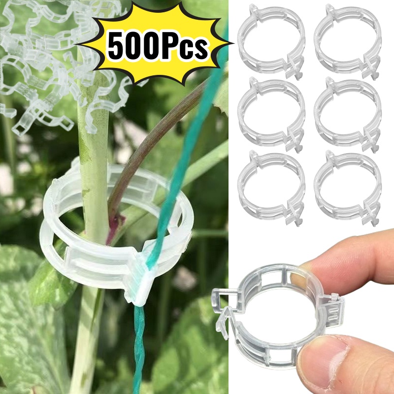 500Pcs Plastic Plant Support C - Vine Climbing Plastic avaliação e preço