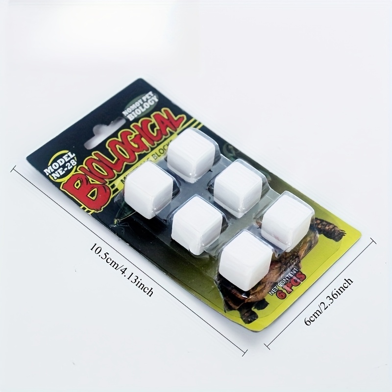 6 Pcs Fish Tank Calcium Block  - Calcium Powder Reptile avaliação e preço
