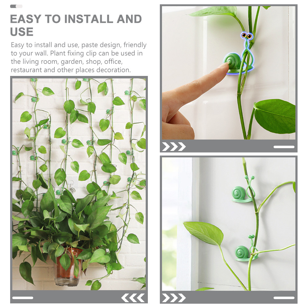 20Pcs Plant Climbing Wall Fixt - Vine Climbing Plastic avaliação e preço