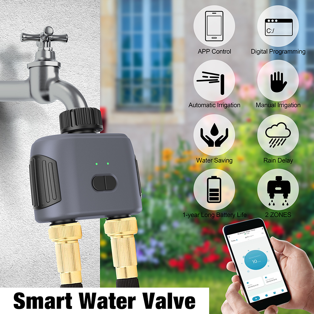 2 Outlets Tuya Smart Garden Wa - Timer Dual Outlet avaliação e preço