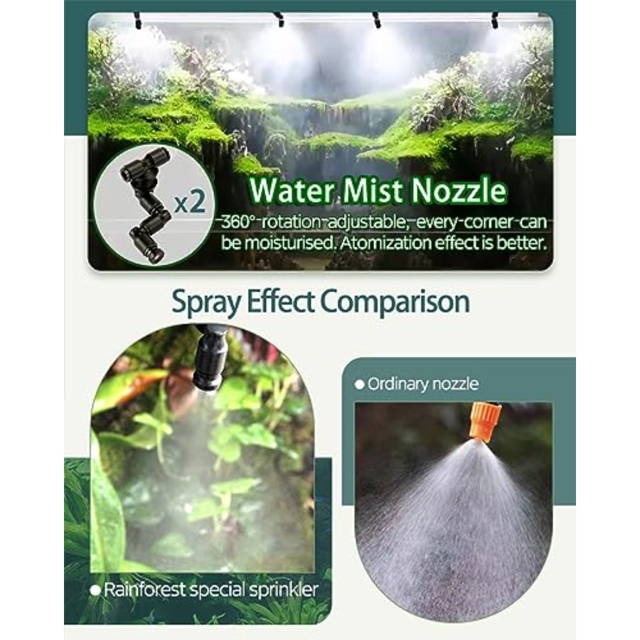 Automatic Reptile Mister Syste - Misting Nozzle Reptile avaliação e preço