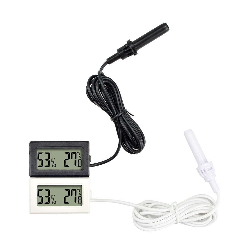 2pcs Mini Digital Hygrometer T - Digital Hygrometer Probe avaliação e preço