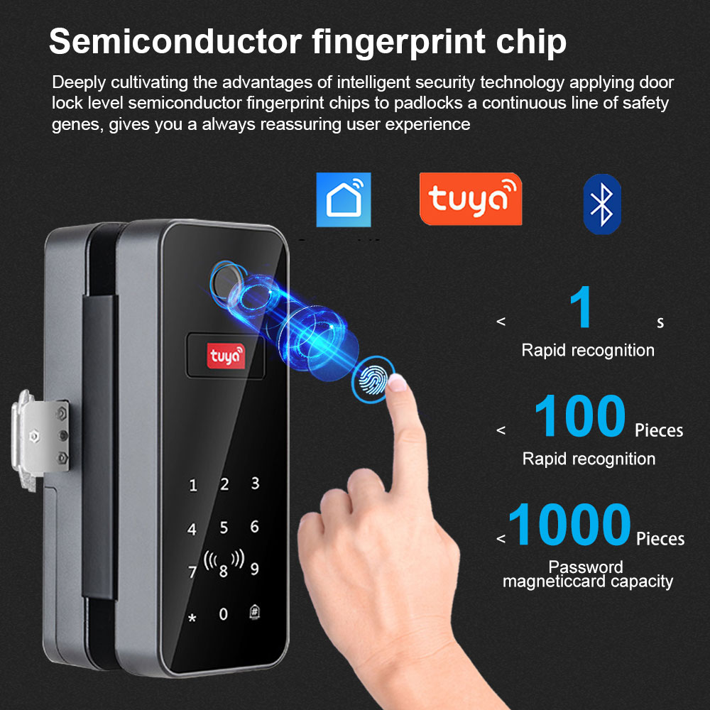BSTuokey Multifunctional Smart - Glass Door Hinge avaliação e preço