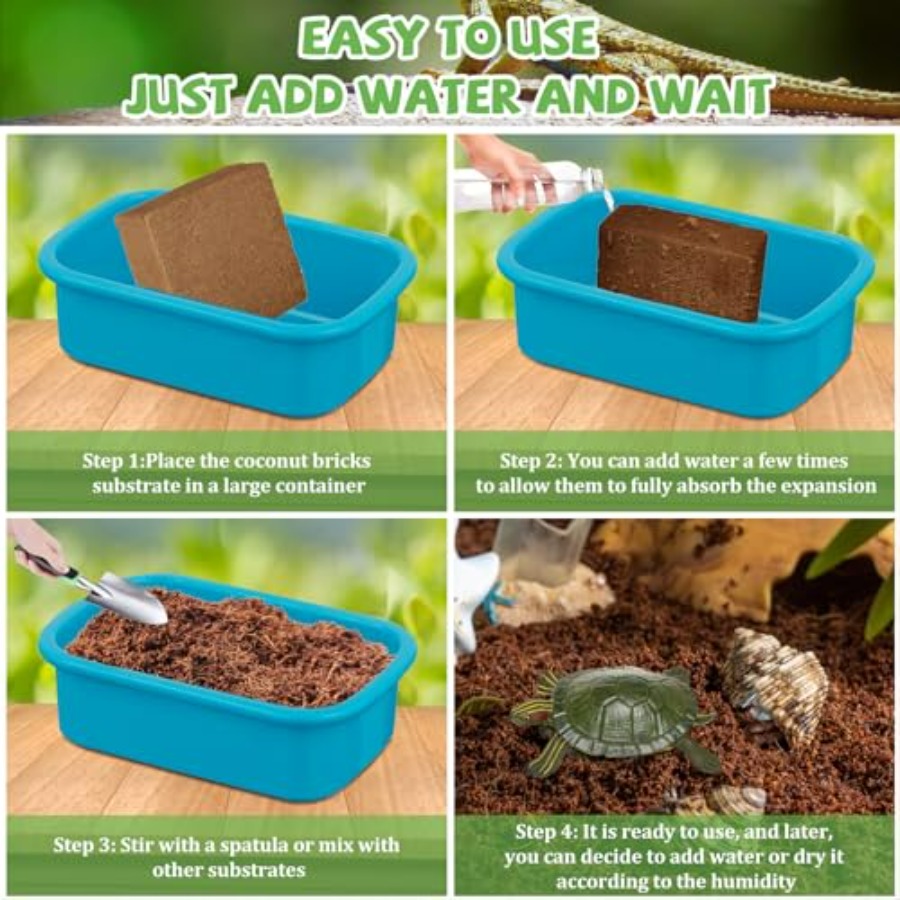 10LBS Natural Coconut Fiber Su - Substrate Coconut Fiber avaliação e preço