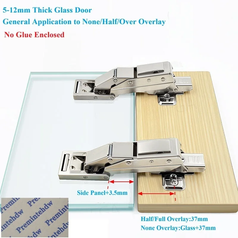 2Pcs Hydraulic Medicine Cabine - Glass Door Hinge avaliação e preço